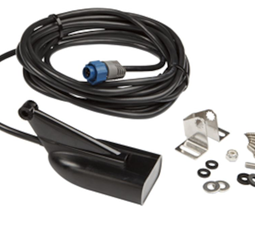Transom/Trolling Motor-mounted, 455 kHz/800 kHz DownScan Transducer