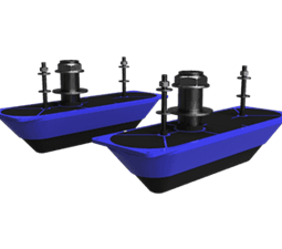 StructureScan 3D Dual Thru-Hull Transducers