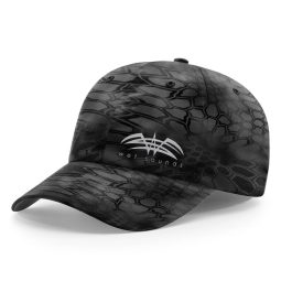 CAP-F-TYPHON | Flexfit Water Repellent Kryptek Typhon Fitted Cap with Grey Wet Sounds Logo