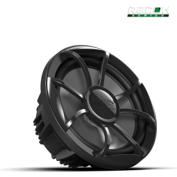 RECON 10 FA-BG | 10-inch Free-air Marine Subwoofer 4Ω Black with XS Black Grille
