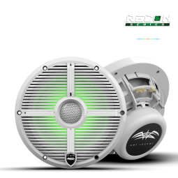 RECON 8 XW-W RGB V3 | White Coaxial Speakers