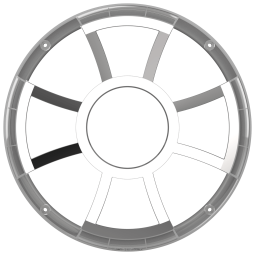 REV 10 TRANSLUCENT GRILLE | Tower Speaker Grille