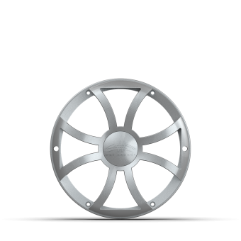 REVO 10 XS-S GRILLE | REVO 10-inch Silver XS Subwoofer Grille