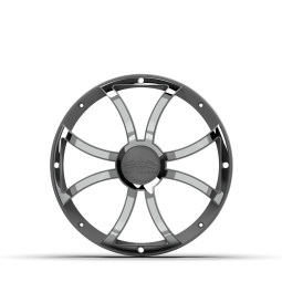 REVO 12 XS-G-SS GRILLE | REVO 12-inch Gunmetal Stainless Steel XS Subwoofer Grille