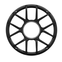 REV 12 HD XZ-B GRILLE | Black Tower Speaker Grille