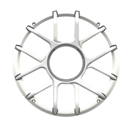 REV 12 HD XZ-W GRILLE | White Tower Speaker Grille