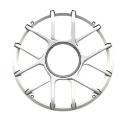 REV 10 HD XZ-W GRILLE | White Tower Speaker Grille