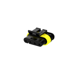 RGB-4-KIT-10-M V5 | RGB Male 4-Pin Waterproof Connector Kit (10-Pack)