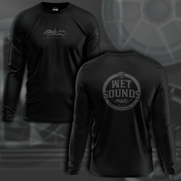 POP-TS-USA-BLK-LS | Men's Wet Sounds Black Long Sleeve USA T-Shirt