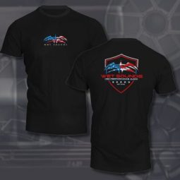 POP-TS-USA-BLK | Men’s Wet Sounds Black USA T-Shirt