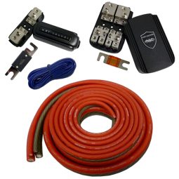 WW-SINGLE AMP KIT | Single Amplifier Wiring Kit Solution