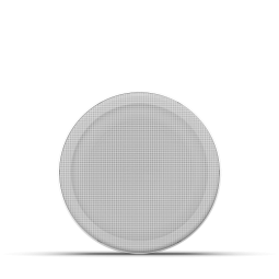 ZERO XY 10 GRILLE-W | ZERO Series 10-inch White Yacht Style XY Subwoofer Grille
