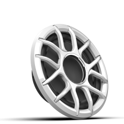ZERO 12 S2 XZ-W | ZERO Series 12-inch 2Ω High-Output Sealed Enclosure Marine Subwoofer with White XZ Grille