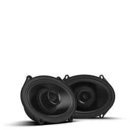 ZERO 57 XZ-B | ZERO Series 5x7 High-Output Component Style Coaxial Speakers with XZ Black Grilles