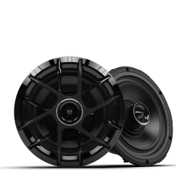ZERO 8 XZ-B | ZERO Series 8-inch High-Output Component Style Coaxial Speakers with XZ Black Grilles